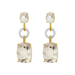 Topaz Twinkler White Enamel