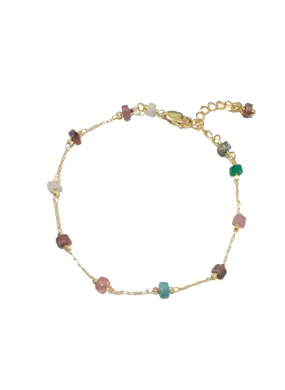 Trina Dainty Gemstone Bracelet