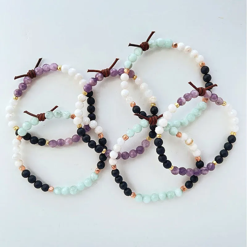 Until We Meet Again Bracelet - Lepidolite | A Bereavement Bracelet