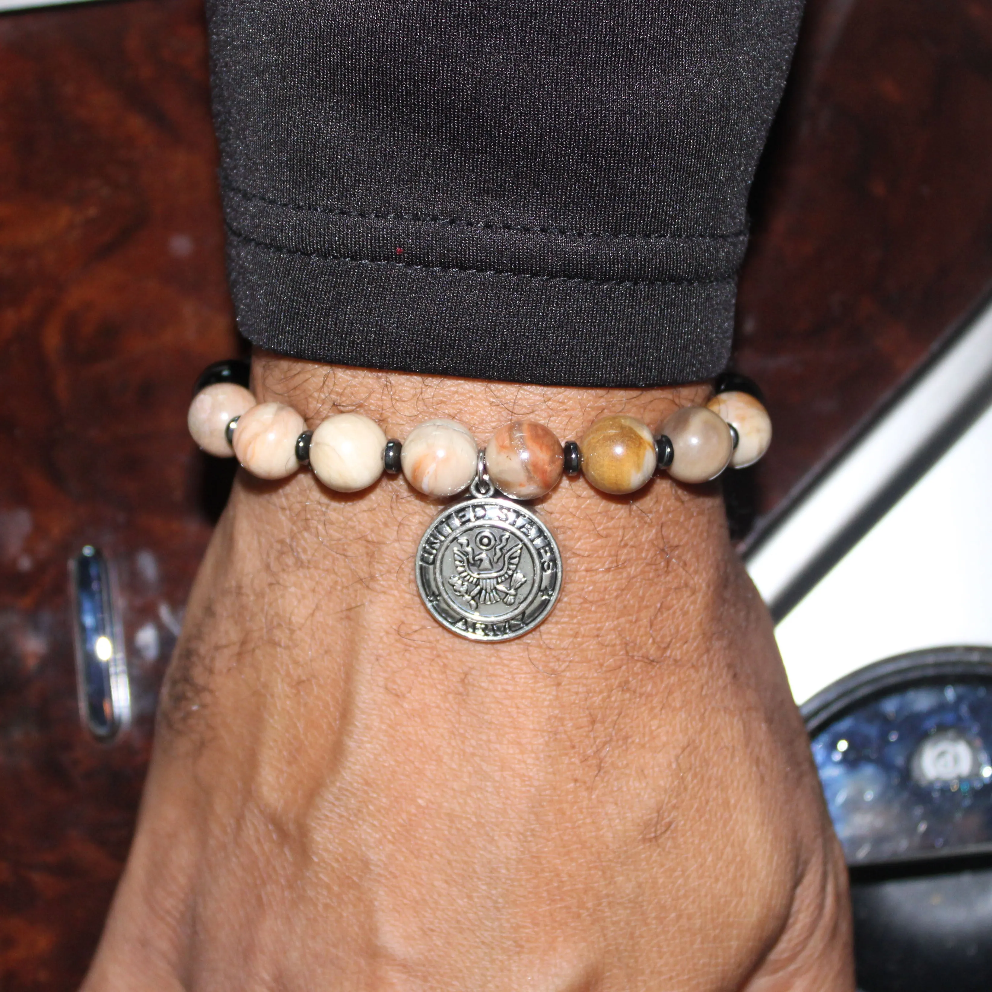 U.S. Army Bead Bracelet