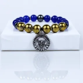 U.S. Navy Bead Bracelet