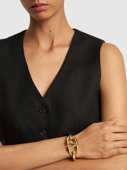 Valentino Garavani   V Logo Moon bracelet 