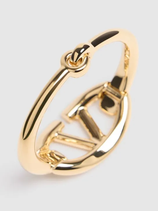 Valentino Garavani   V Logo Moon bracelet 