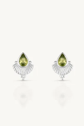 Venus Apatite Silver Earrings