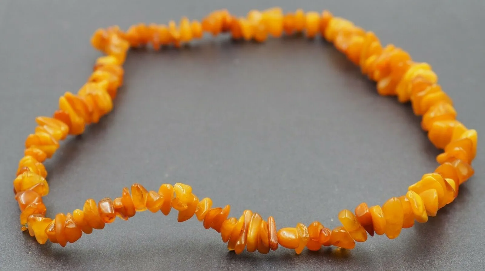 Vintage Butterscotch Amber Strand Necklace