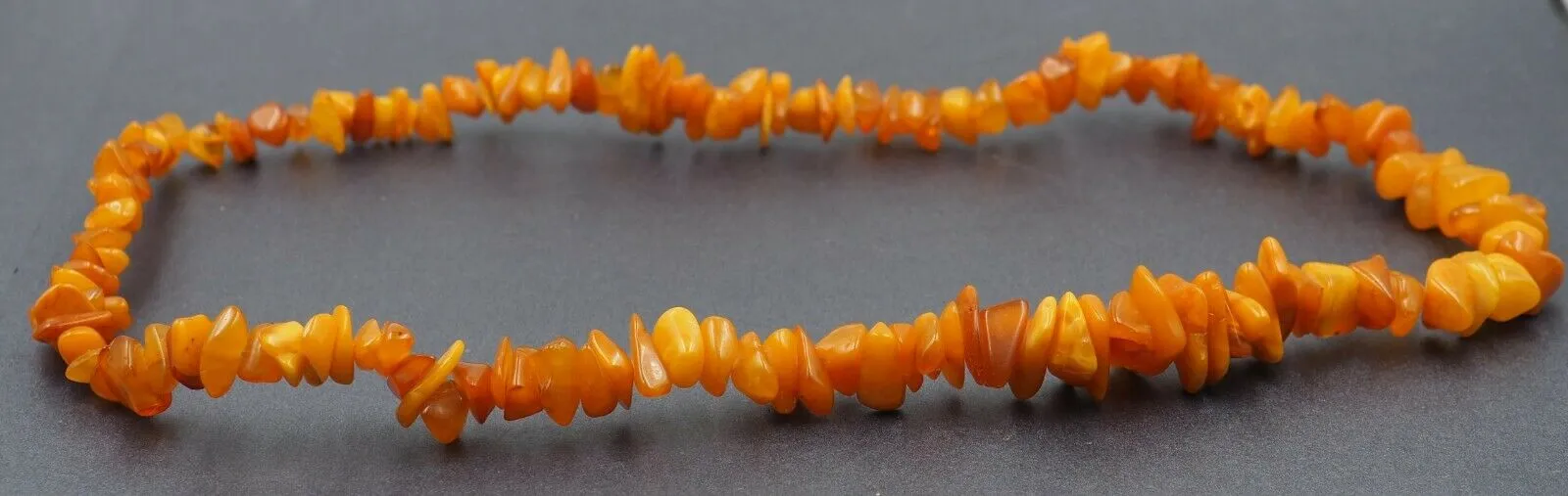 Vintage Butterscotch Amber Strand Necklace