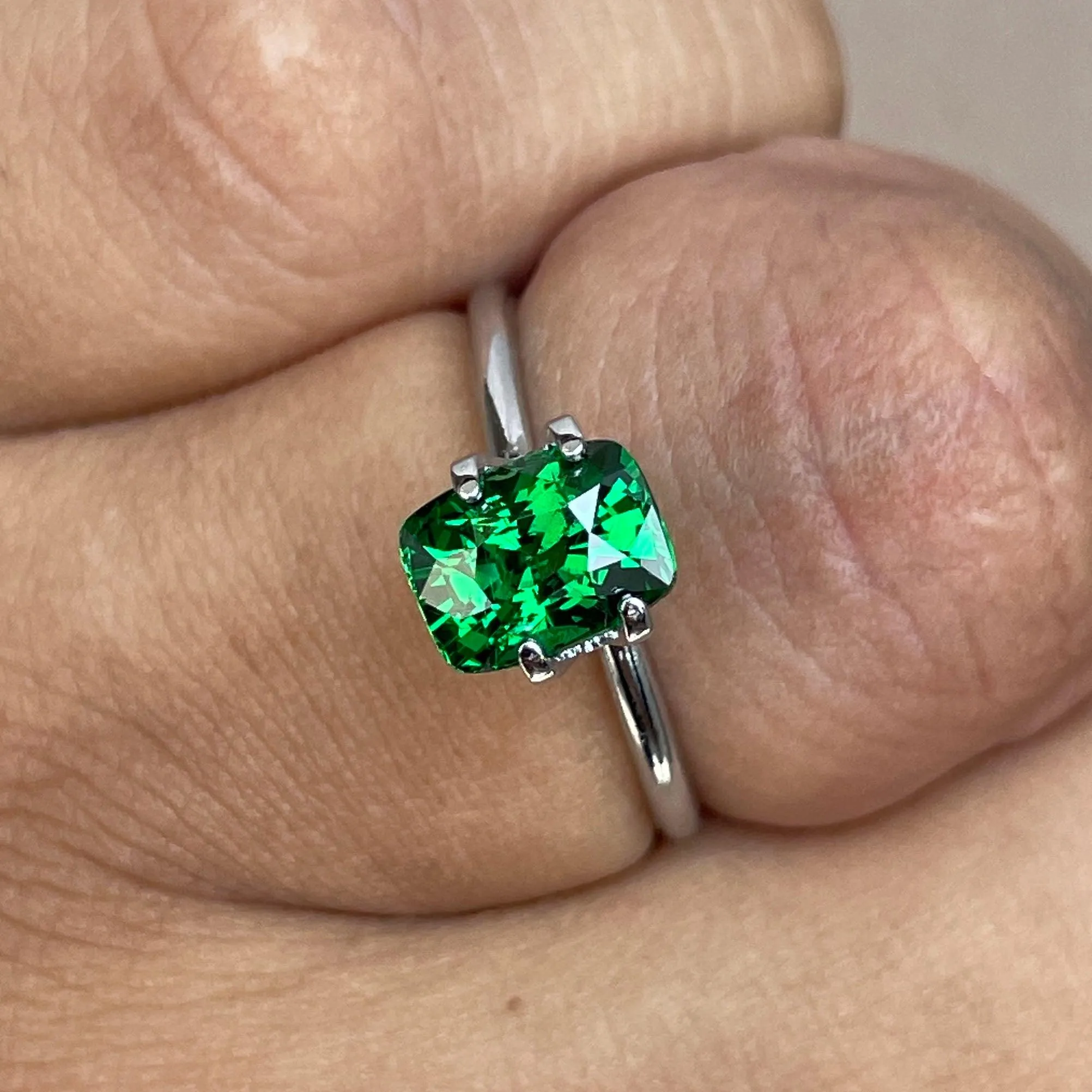Vivid Green Natural Tsavorire 2.05 crt
