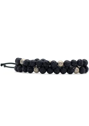 X Katie Soleil Montana Double Wrap Beaded Bracelet