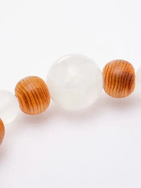 YAKUSUGI x MOONSTONE x ROSE TIGER EYE Bracelet