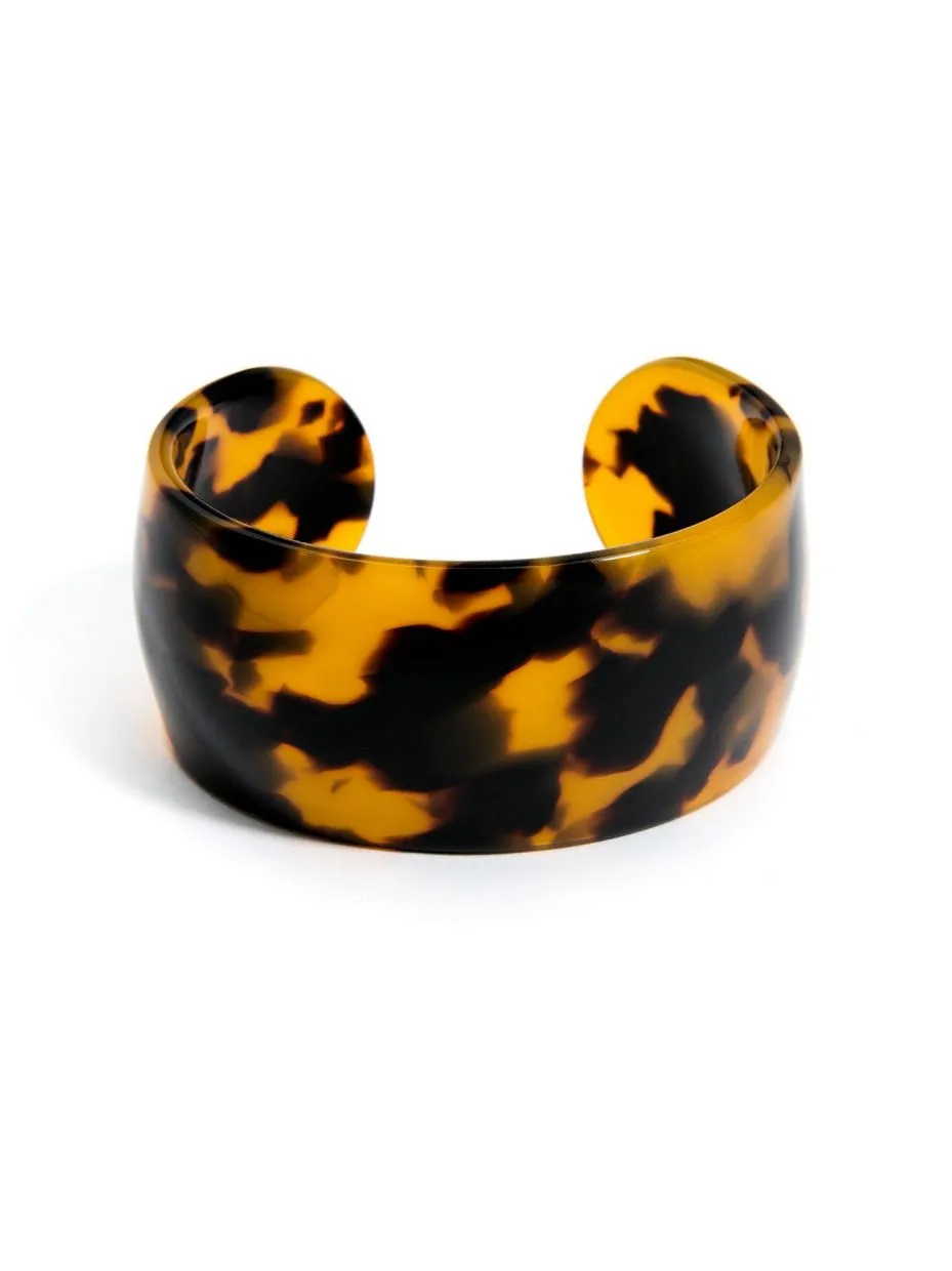 Zenzii Tortoise Cuff Bracelet