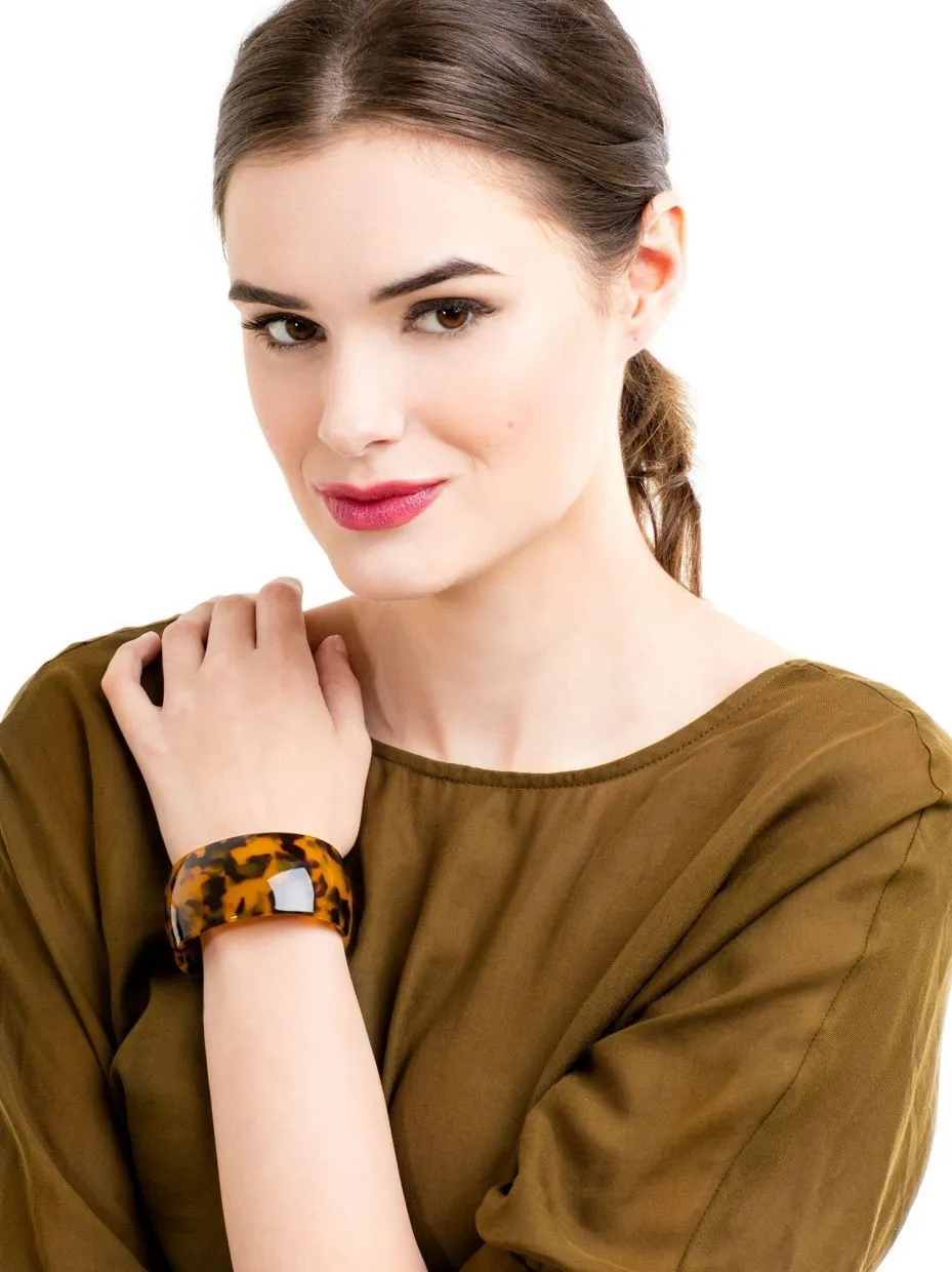 Zenzii Tortoise Cuff Bracelet