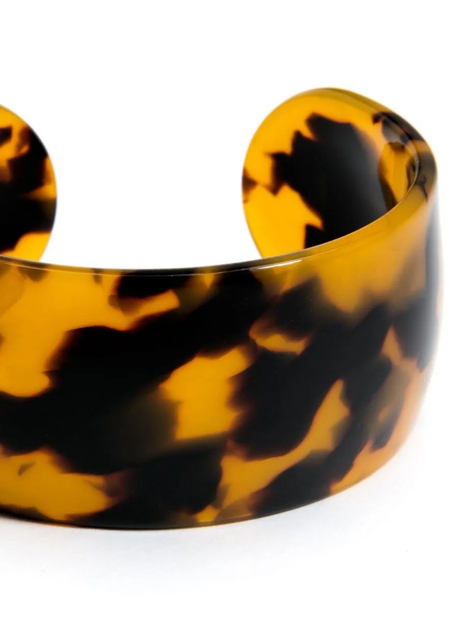Zenzii Tortoise Cuff Bracelet