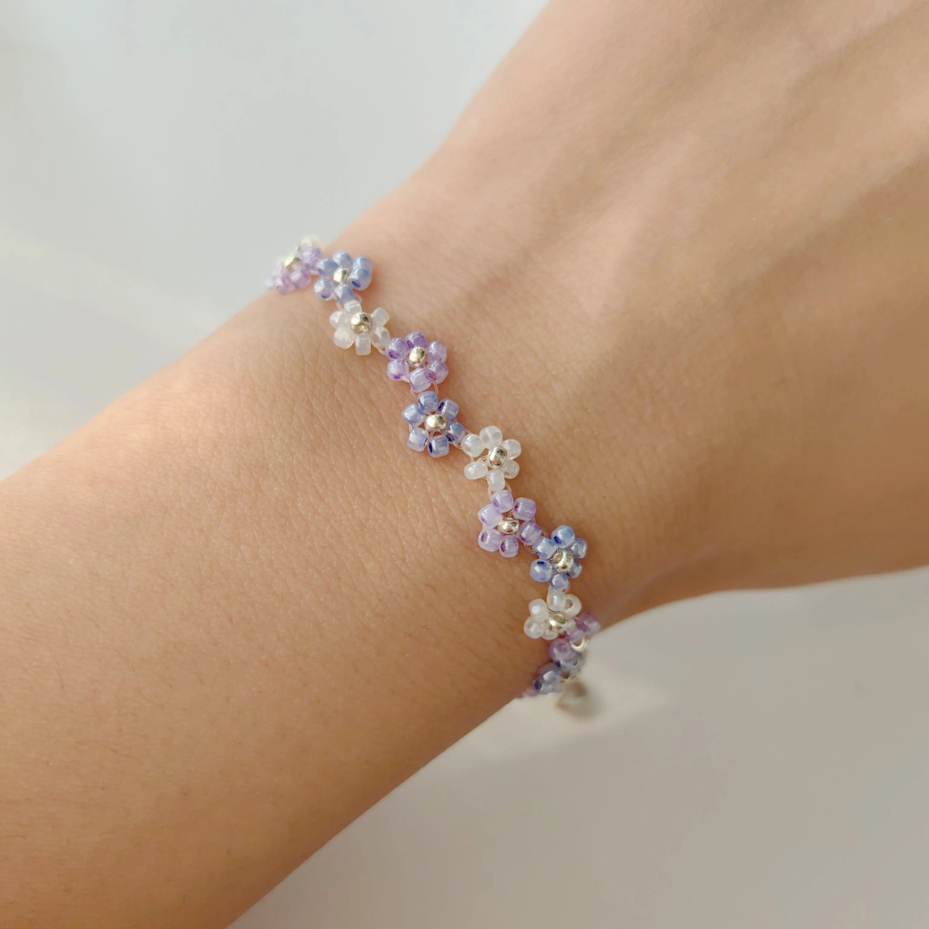 ZigZag Lavender Bracelet